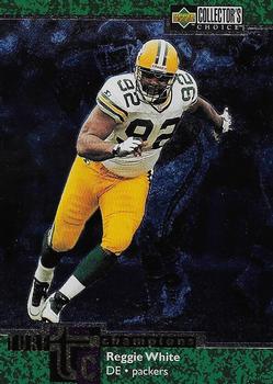 Reggie White Green Bay Packers 1997 Upper Deck Collector's Choice NFL Turf Champions #TC56
